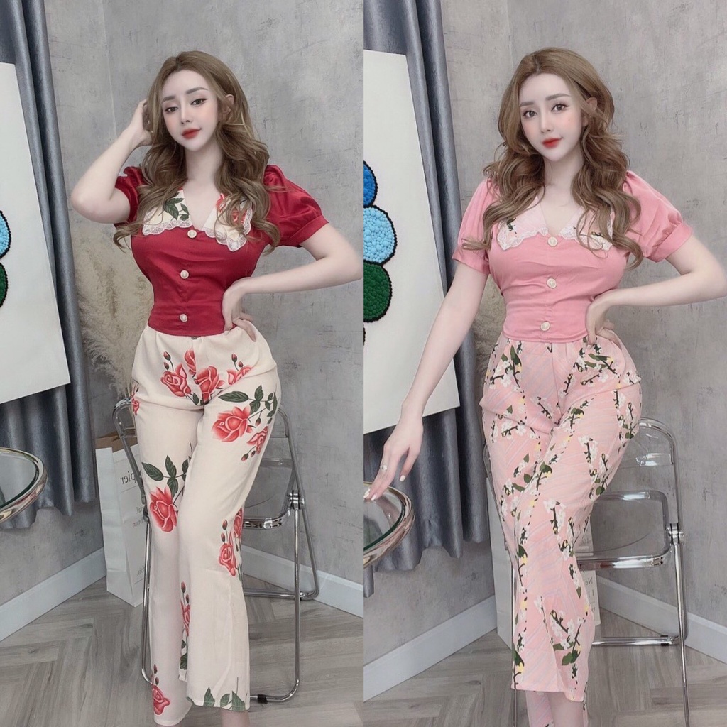 Đồ ngủ họa tiết, đồ bộ mặc nhà, đồ ngủ lụa satin, đồ ngủ tiểu thư, đồ bộ nữ, hàng xưởng thiết kế, may đo