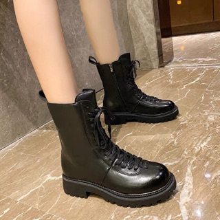 Boot cao cổ kéo khoá sale (ord)
