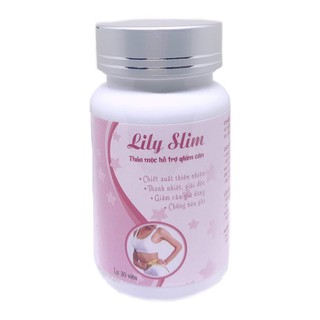 Thảo mộc giảm cân lily slim