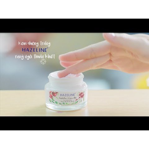 HAZELINE Kem dưỡng trắng matcha lựu đỏ 45g