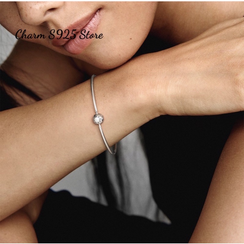 VÒNG TAY PAN ALE CỨNG MIX CHARM ME BẠC S925 HÀNG CAO CẤP