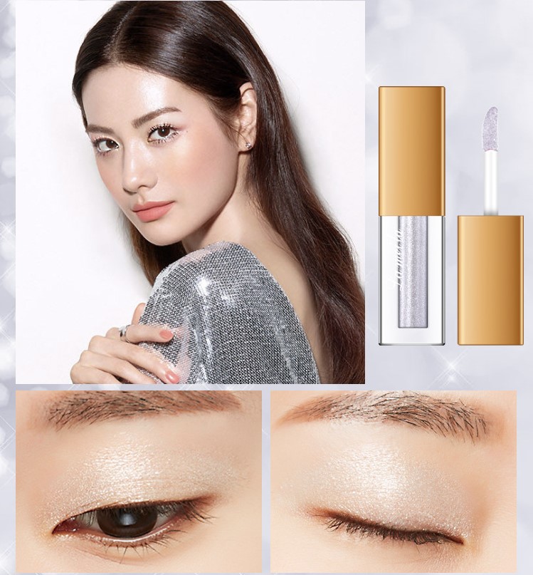 Phấn mắt dạng lỏng ánh kim cương lấp lánh độ bóng cao