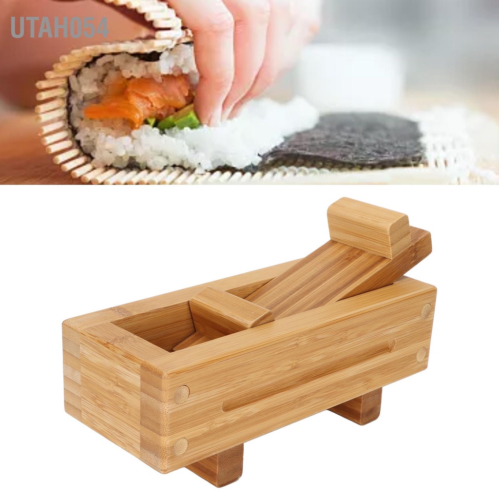 [Hàng Sẵn]  Khuôn Làm Sushi Kiểu Nhật Đa Năng Tiện Lợi Dễ Sử Dụng【Utah054】