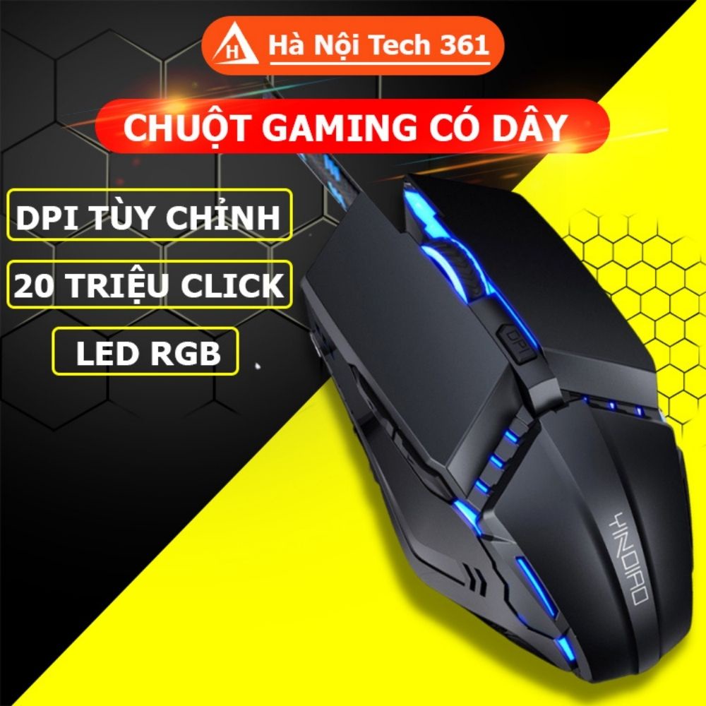 Chuột máy tính gaming có dây G3PRO, DPI 3200 tùy chỉnh đáp ứng đầy đủ nhu cầu về công việc và giả trí