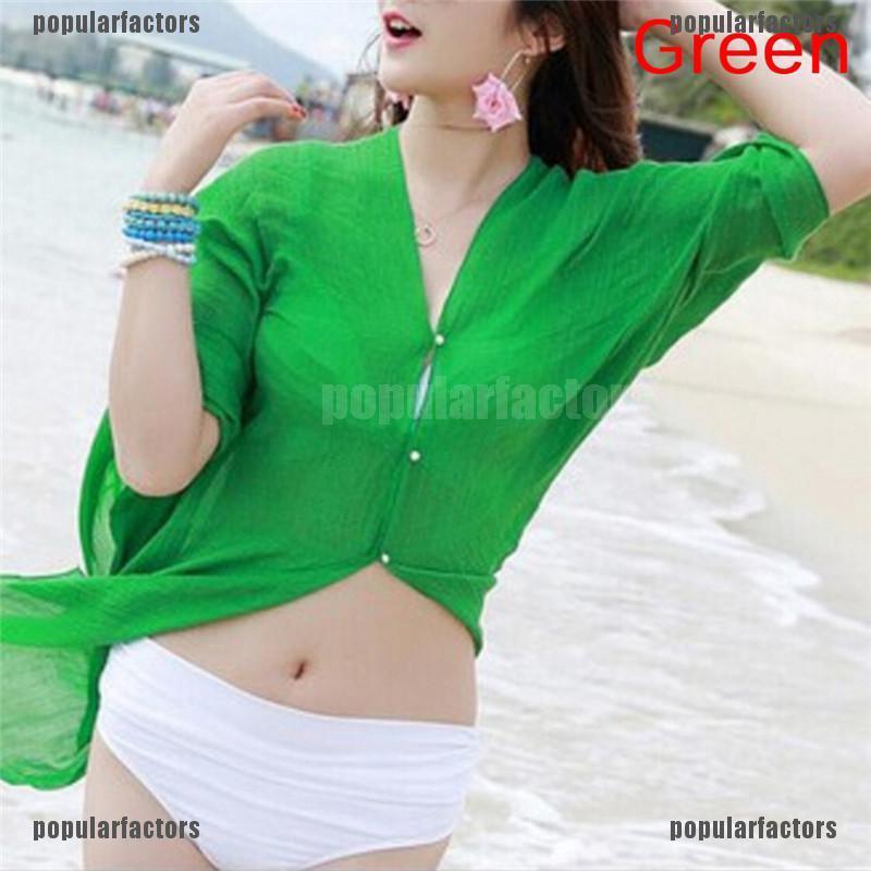 Váy bikini Đi Biển Nhiều Màu Sắc Từ cotton Và polyester