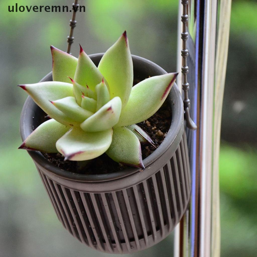 [uloveremn] Giá Đỡ Chậu Hoa Treo Tường Hai Tầng Bằng Nhựa