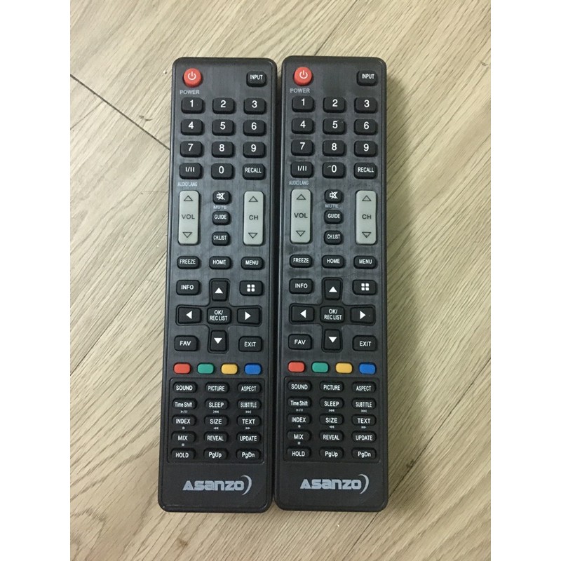 Remote điều khiển tivi led Asanzo smart | Shopee Việt Nam