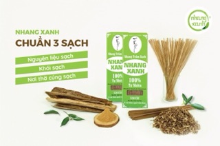 Nhang Trầm Sạch - Nhang Xanh 500gr