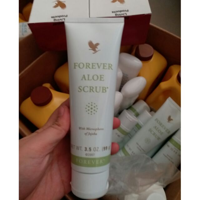 [ RẺ VÔ ĐỊCH ] Sữa rửa mặt - Tẩy tế bào chết Forever Aloe Scrub - 238 | BigBuy360 - bigbuy360.vn