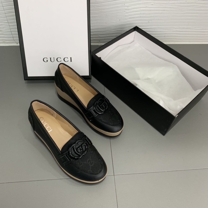 Giày gc vân chìm đế xuồng tag đen fullbox