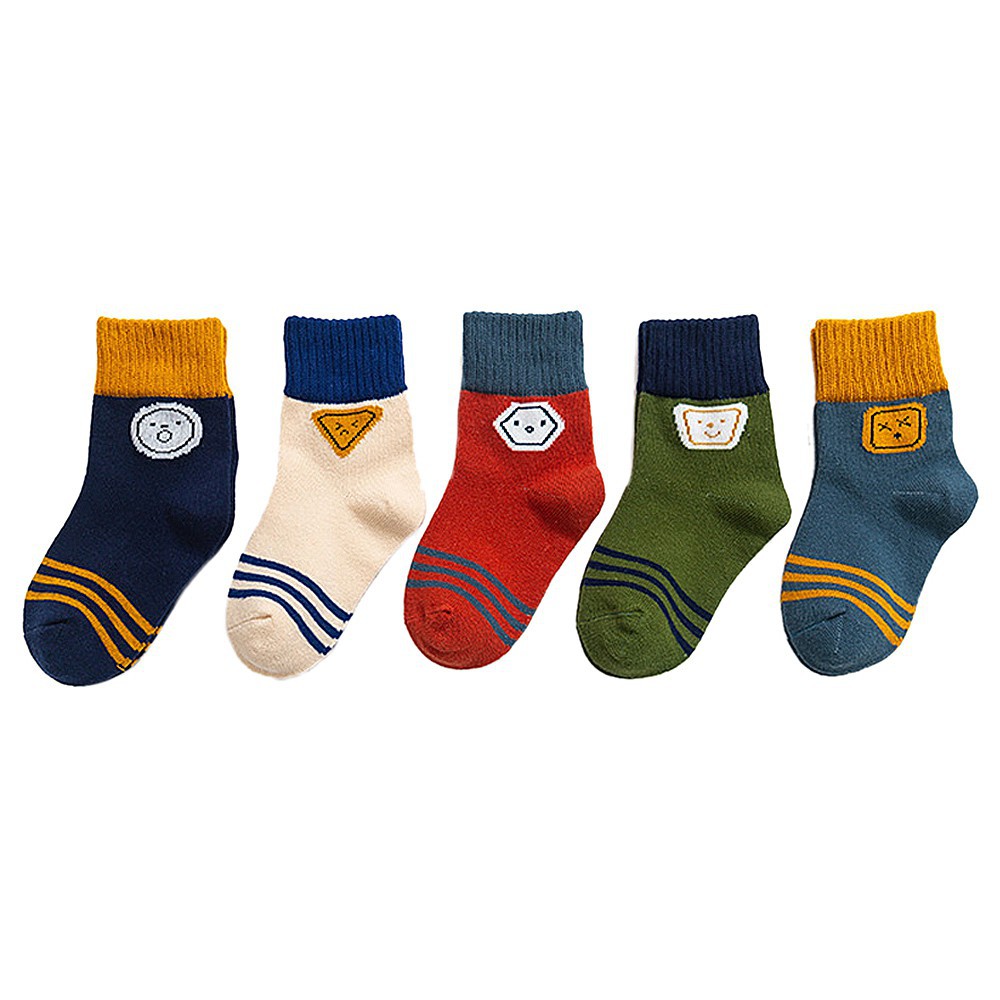 Đôi vớ cotton mềm mại chống trượt cho trẻ sơ sinh