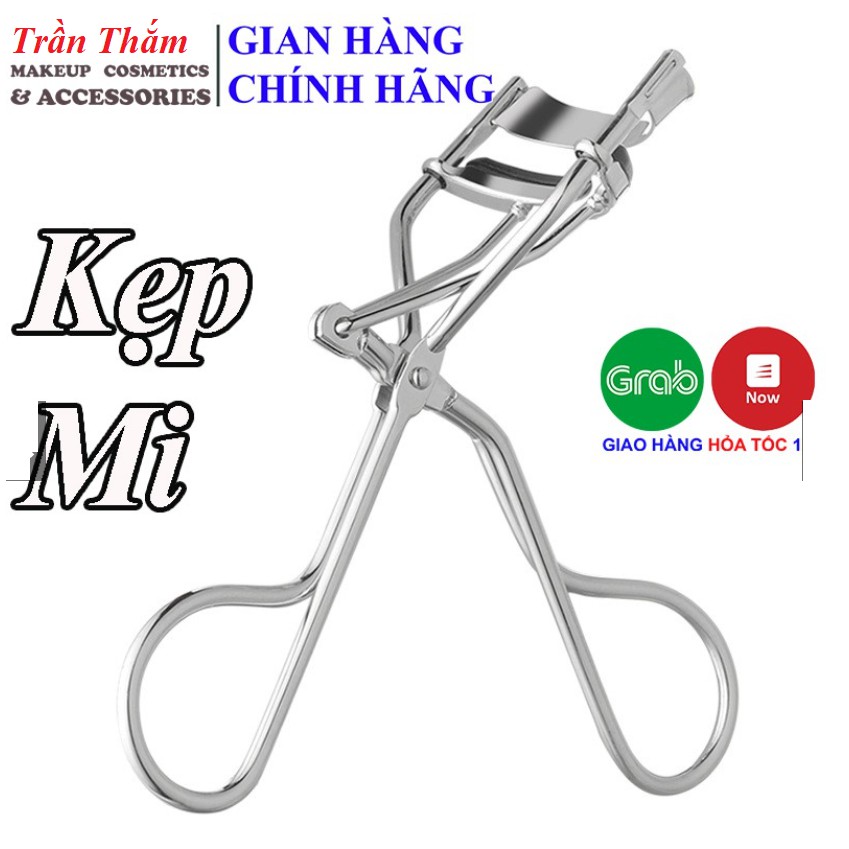 Kẹp Bấm Mi Siêu Cong Bằng Inox Cao Cấp Bấm Êm Tặng Kèm 1 Đệm Kẹp ⭐ CÓ VIDEO HÀNG THẬT DO SHOP TỰ QUAY ⭐