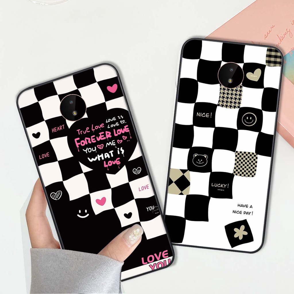 Ốp lưng Nokia C20 in hình caro god lovee cao cấp