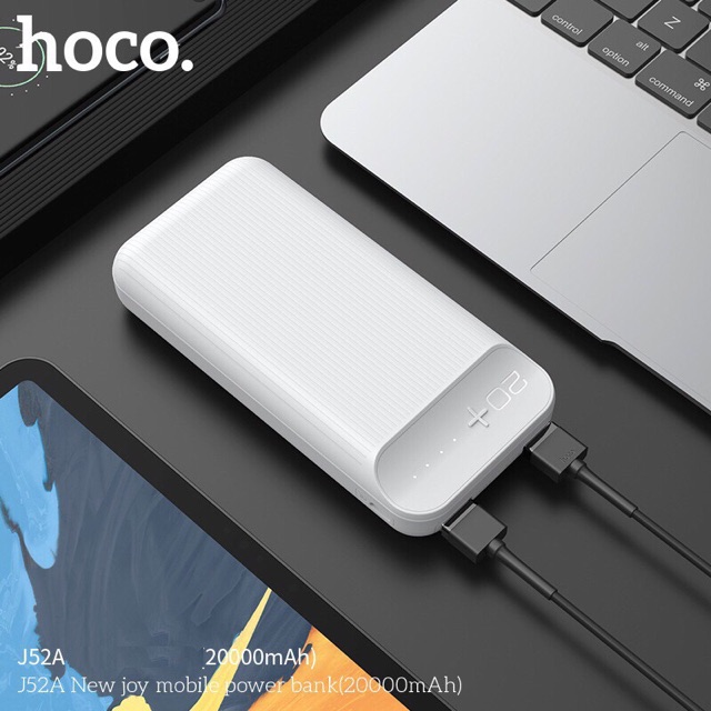 Pin dự phòng 20000mAh Hoco J52A chính hãng Hana Case