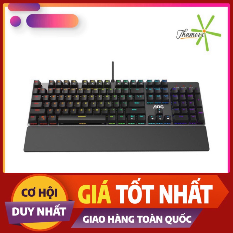 Chuột AOC GM500 RGB Gaming (GM500/74) [Hàng chính hãng] [hàng chính hãng]