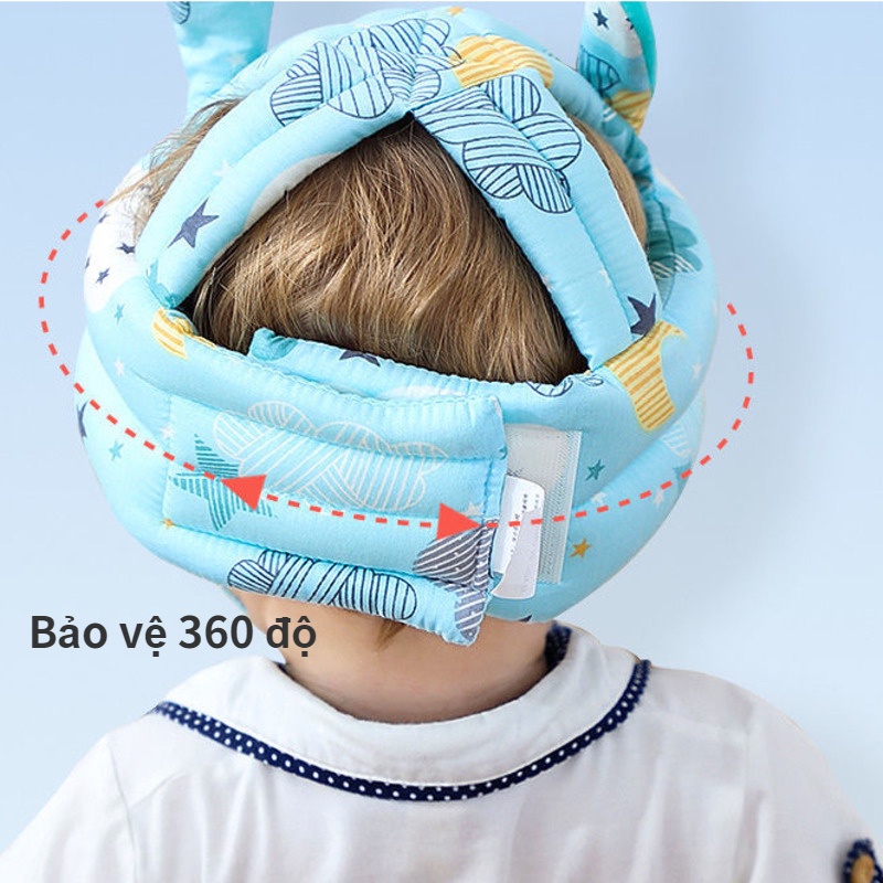 mũ bảo hiểm cho bé bảo vệ đầu cho bé Mũ Bảo Vệ Đầu Chống Sốc Chống Va Đập Cho Trẻ Em