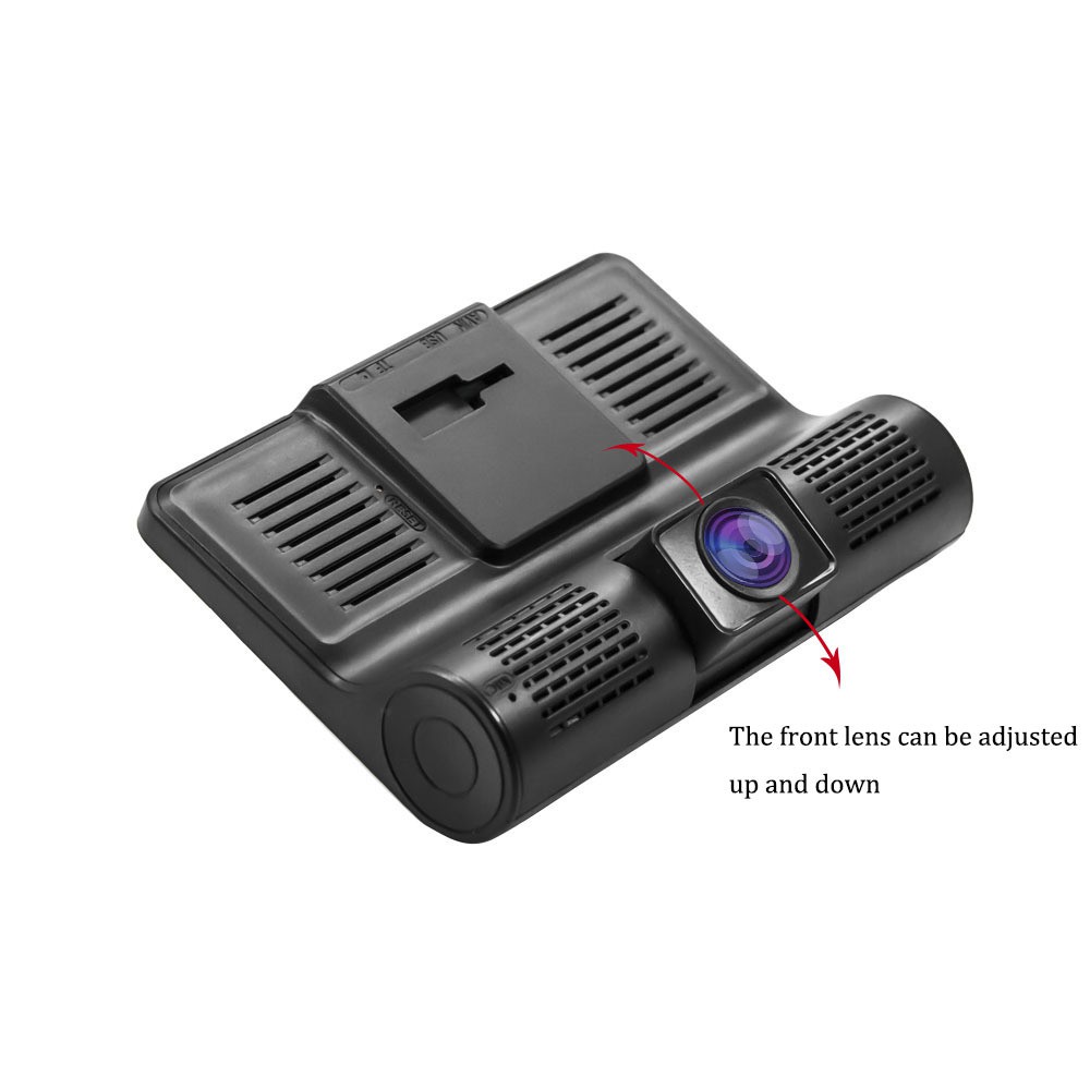 Camera hành trình ô tô 3 mắt camera, màn hình 4 inh full HD, ghi hình đa chiều, có chế độ ghi đè kèm thẻ nhớ 32G -LaKaDo | BigBuy360 - bigbuy360.vn