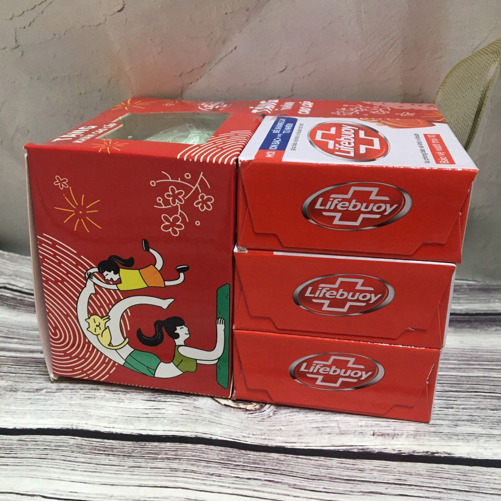 Xà Bông Cục Lifebuoy Bảo Vệ Vượt Trội 90g