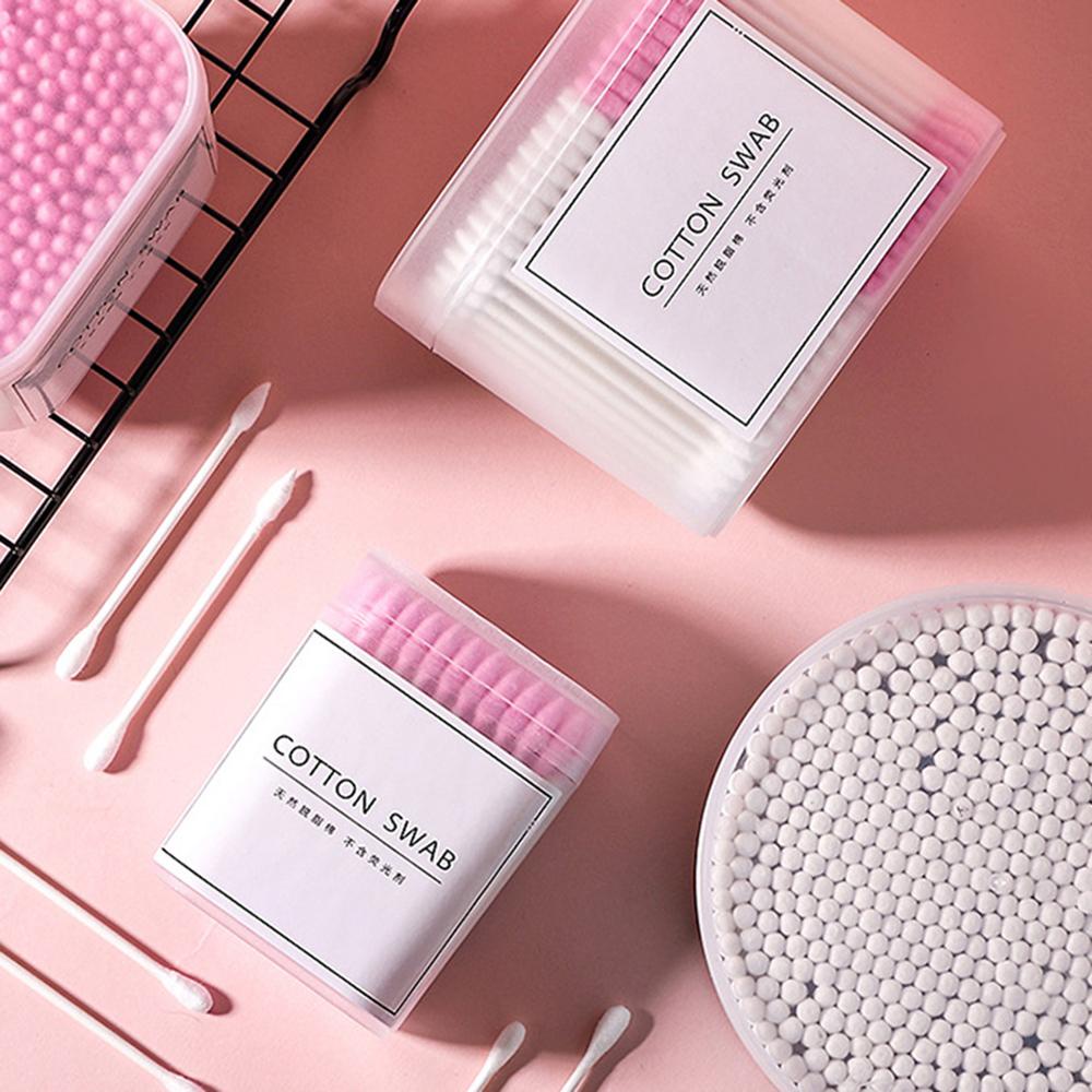 Tăm Bông Cotton Dùng Một Lần Tiện Dụng Cho Nữ