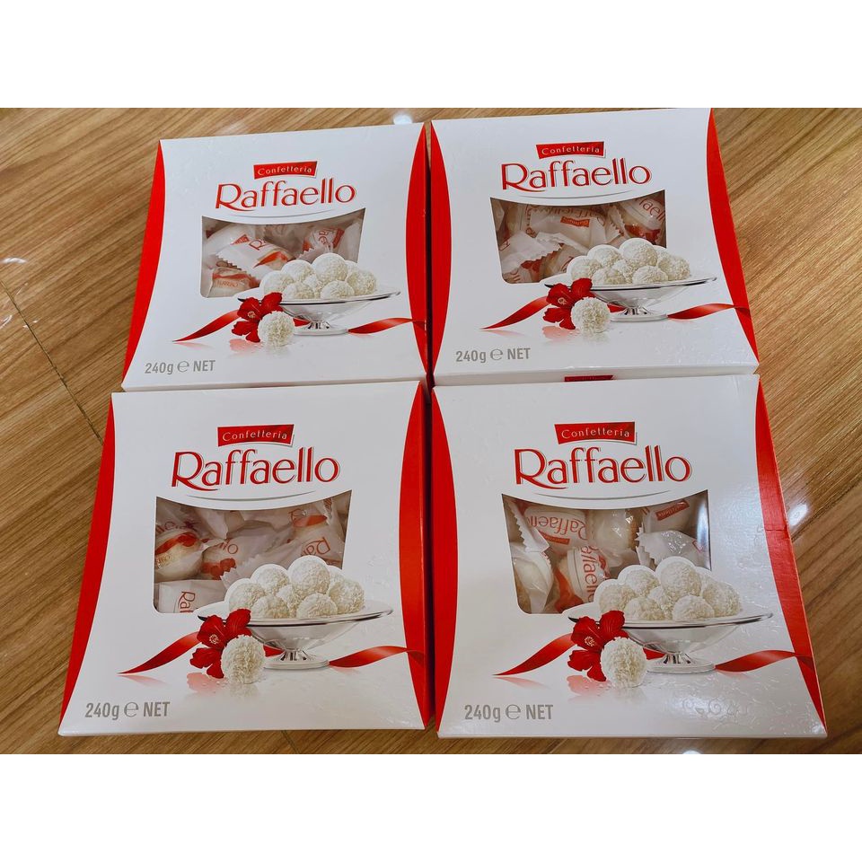 Kẹo socola phủ dừa Ferrero confetteria Rafaello 240gr - 25 Viên của ÚC