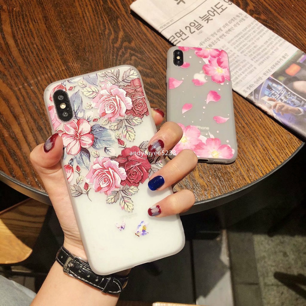 Ốp Điện Thoại Mềm In Hoa Cho Oppo A92 A53 2020 RealmeC11 C15 A9 2020 F11pro F11 A5s A3s A312020 F9 F7 F5 F1s A37 A57 A71 A77 A83 A5 A3 R9s | BigBuy360 - bigbuy360.vn