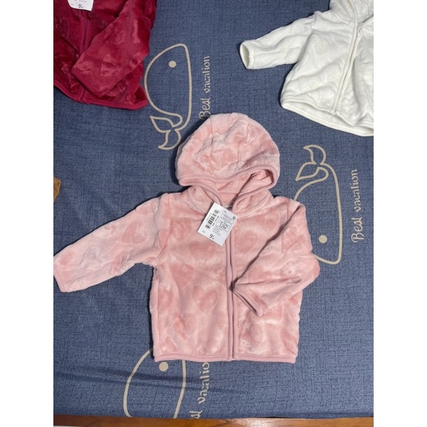 Áo khoác lông bé trai bé gái Pat &amp; Ripaton  Áo lông mềm xuất dư 0822