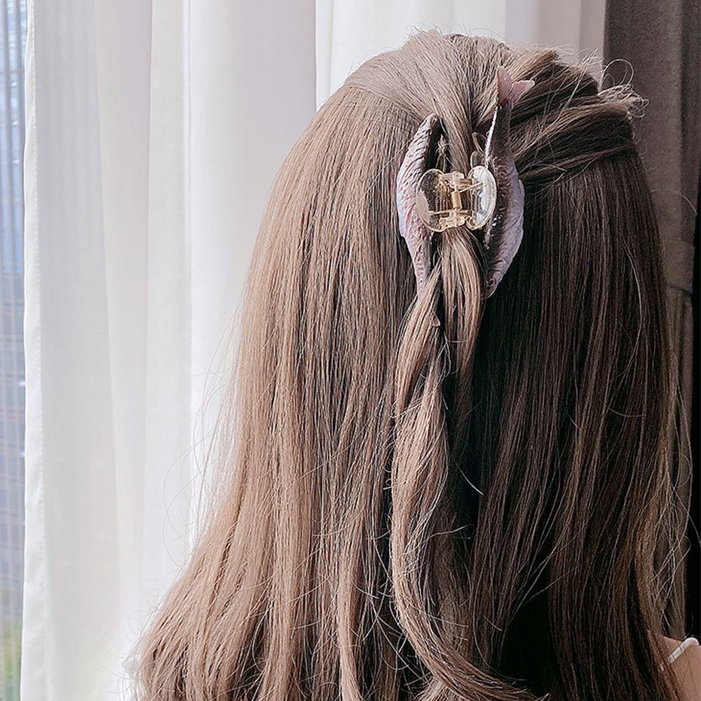 MXGOODS Kẹp Tóc Hình Móng Vuốt Hoạt Hình Bằng Acrylic Cho Bé