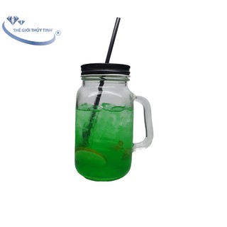 LY THỦY TINH UỐNG TRÀ SỮA CẨM ĐẠT 630ML