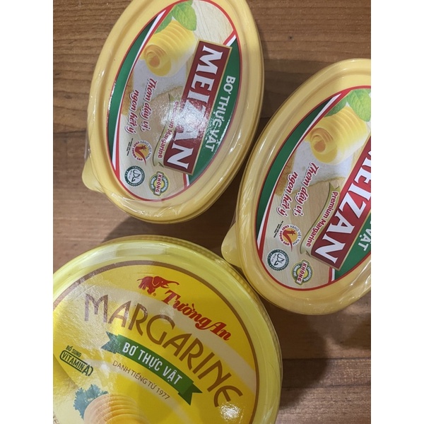 Bơ thực vật Tường An Margarine/Meizan 80g /200g date xa 2022 | BigBuy360 - bigbuy360.vn