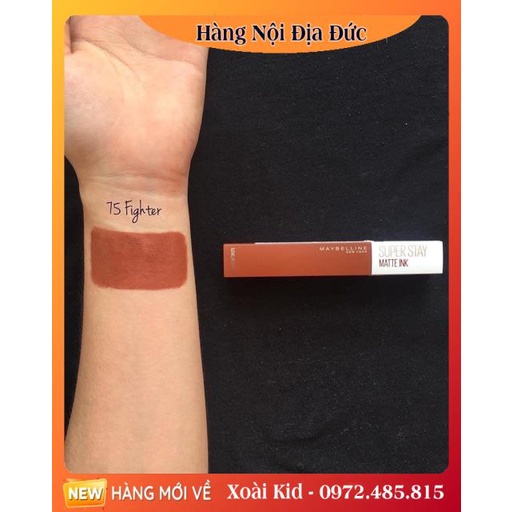 Son Maybelline SuperStay Matte Ink Liquid của Đức