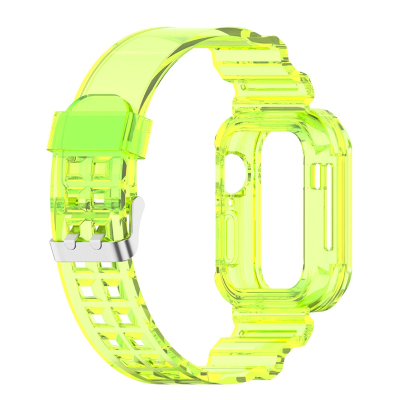 Dây Đeo Thay Thế Chất Liệu Silicon Màu Trơn Chống Thấm Nước Cho Apple Watch