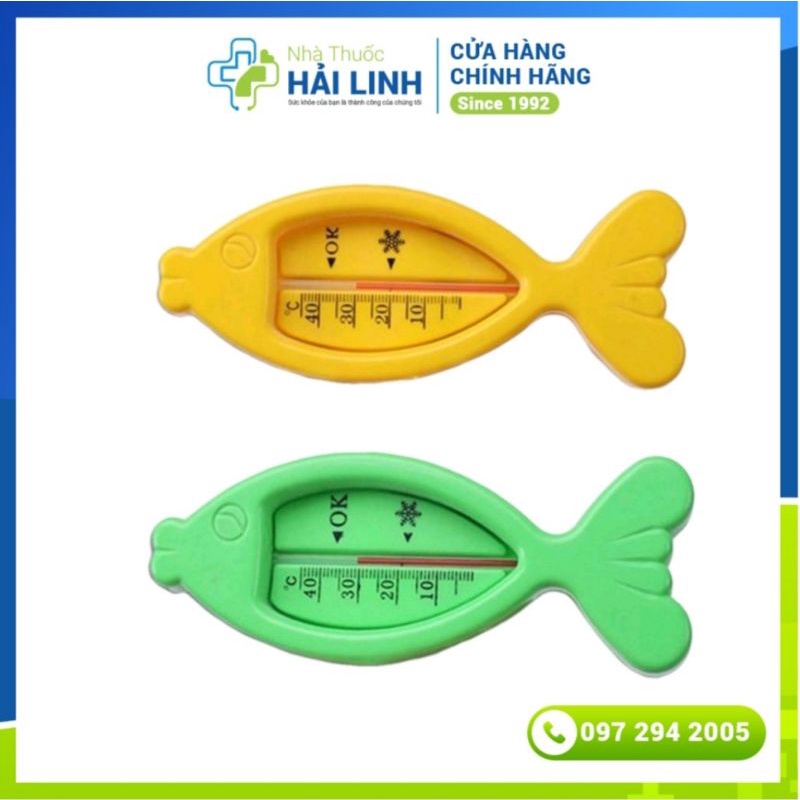 Nhiệt kế hình cá đo nhiệt độ nước cho bé ⚡ Tặng quà ⚡ An toàn, Tiện dụng