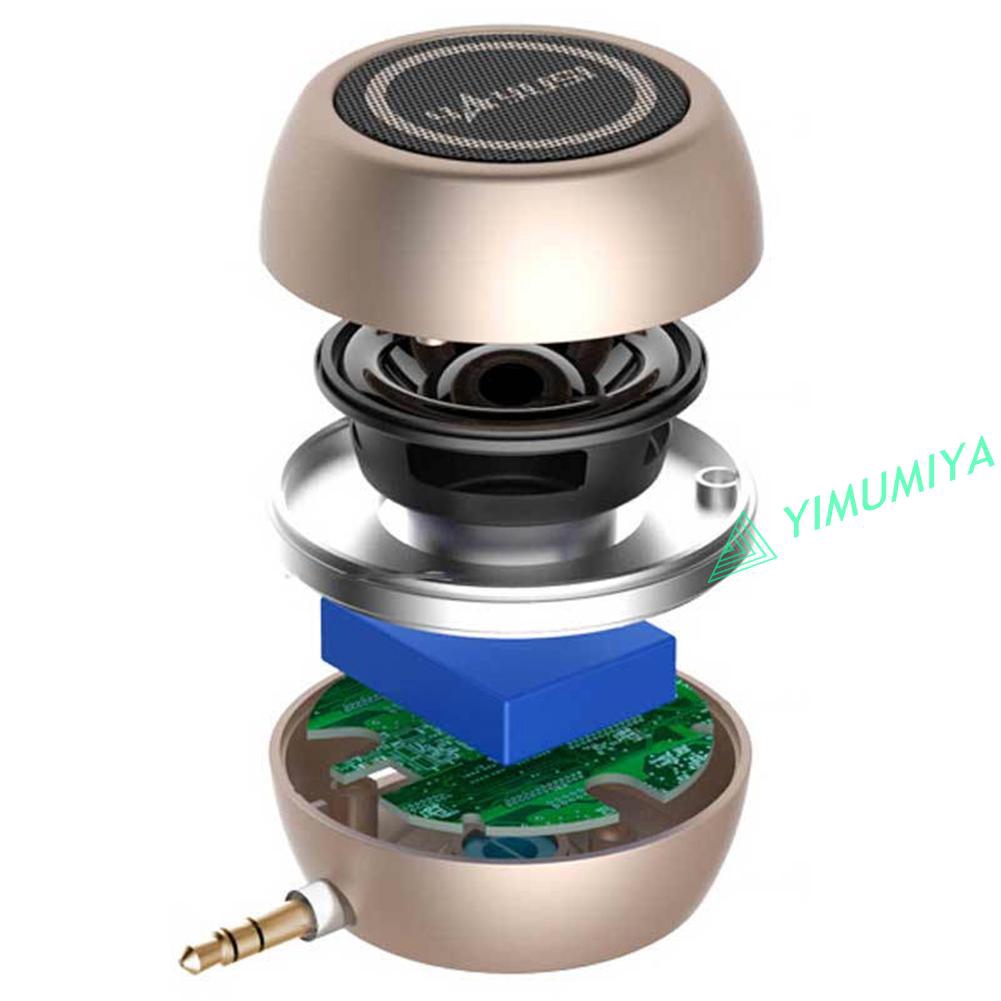 YI A5 Mini Speaker 3.5mm Jack AUX Stereo Music Audio Player for Phone Notebook