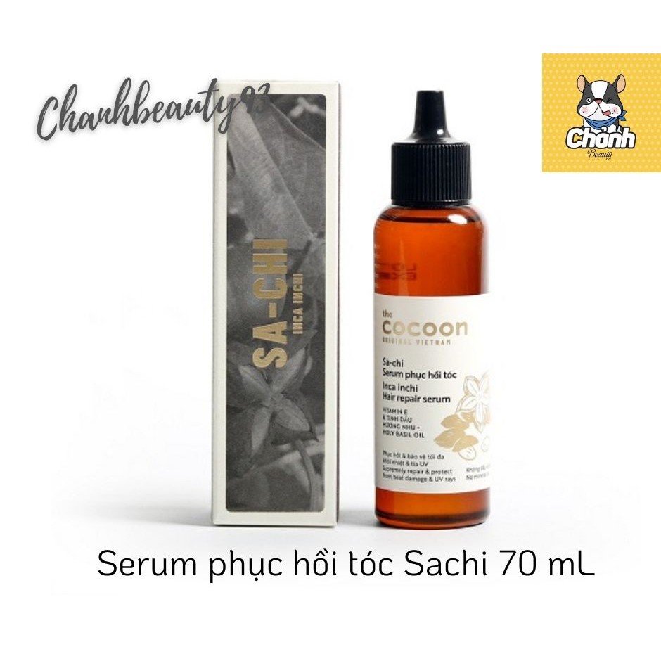 Serum phục hồi tóc hư tổn Sachi The Cocoon