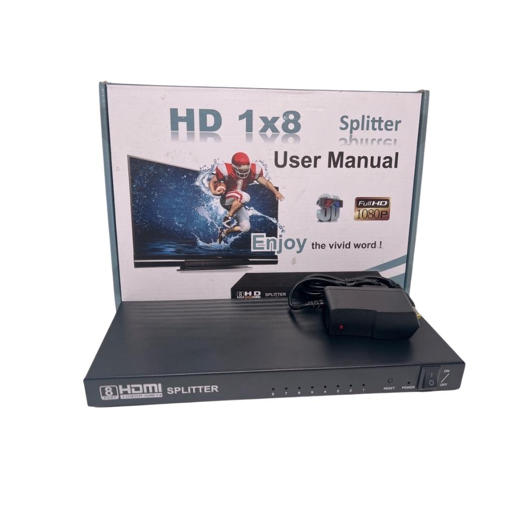 Bộ chia HDMI ra 2 cổng,4 cổng,8 cổng, 1 ra 2, 1 ra 4, 1 ra 8. hàng mạch dài. bảo hành 6 tháng