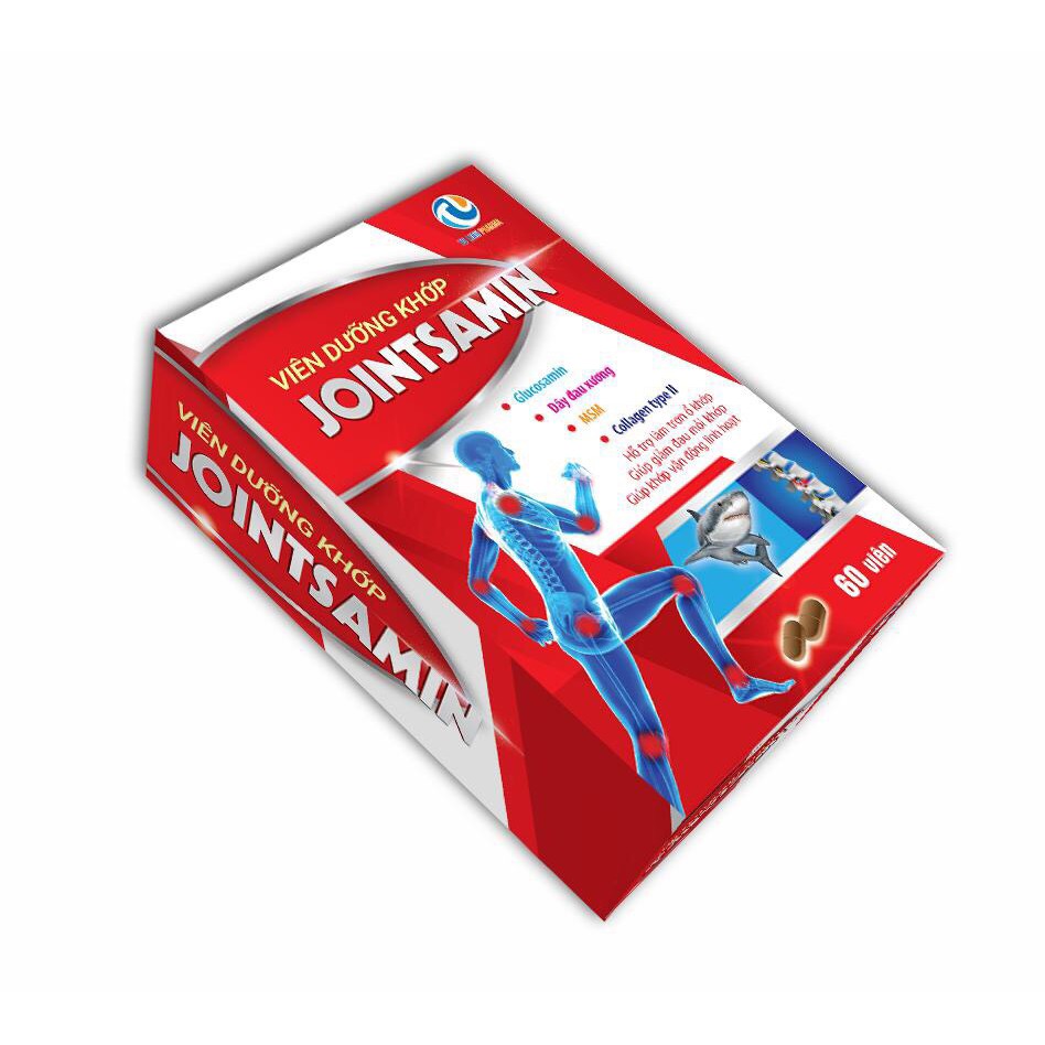 Thực phẩm cho sức khỏe dưỡng khớp JOINTSAMIN đập tan cơn đau khớp hộp 60 viên