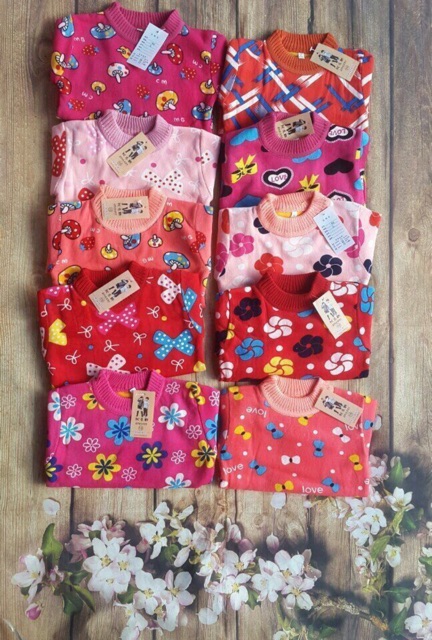 Combo áo len nhung chui đầu cho khách siêu đẹp