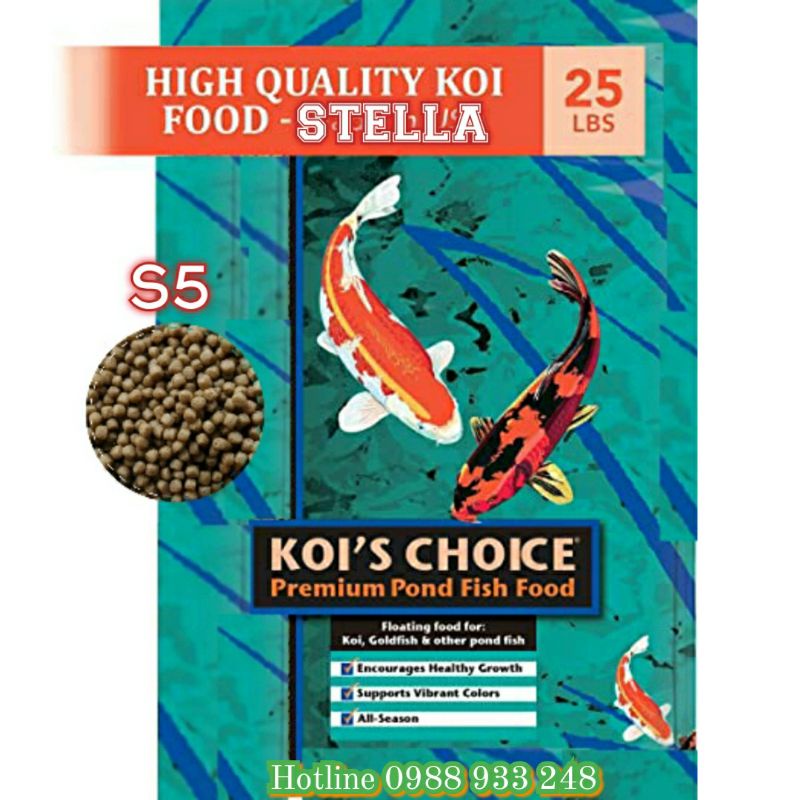 Cám cá Koi Stella S5| 1Kg