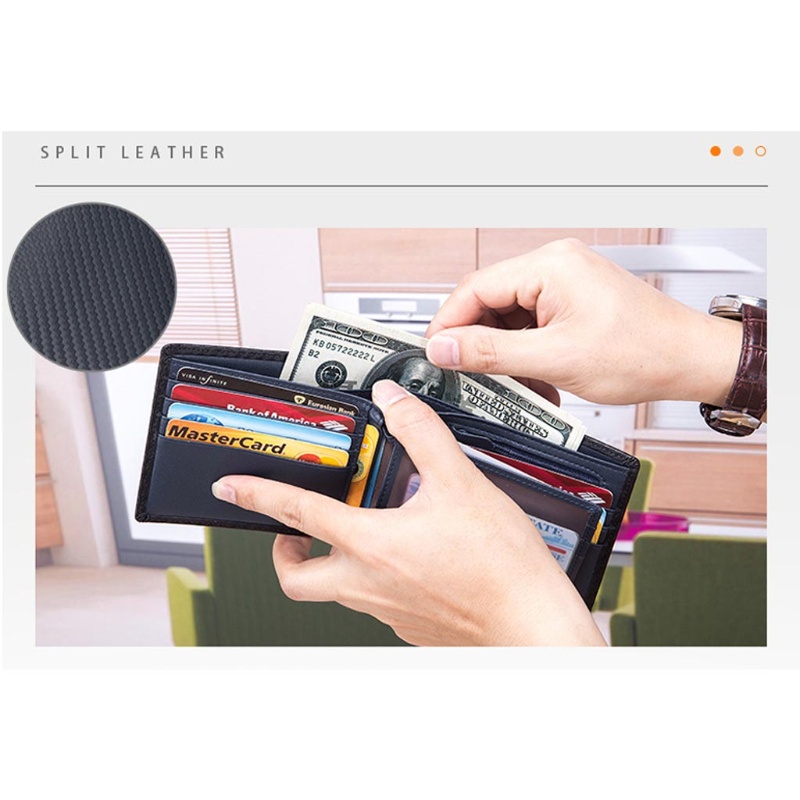 Ví Da Đựng Thẻ Ngân Hàng / Danh Thiếp Cho Nam