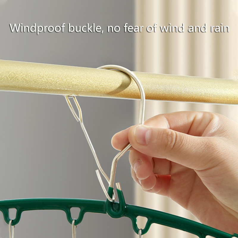 Móc Phơi Vớ / Đồ Lót Bằng Thép Không Gỉ Chất Lượng Cao