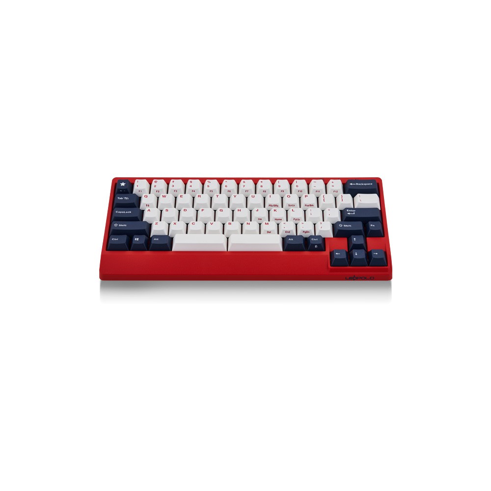 Bàn phím cơ Leopold FC650MDS PD White Blue Star - HÀNG CHÍNH HÃNG