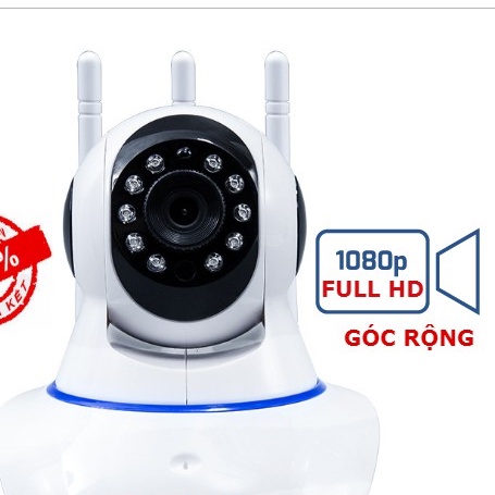 Camera ip YOOSEE 1080P 3 anten xoay theo chuyển động