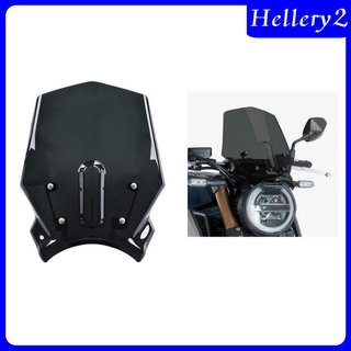 [Hellery2] Tấm che kính chắn gió xe máy cho CB650R CB1000R Đen bóng