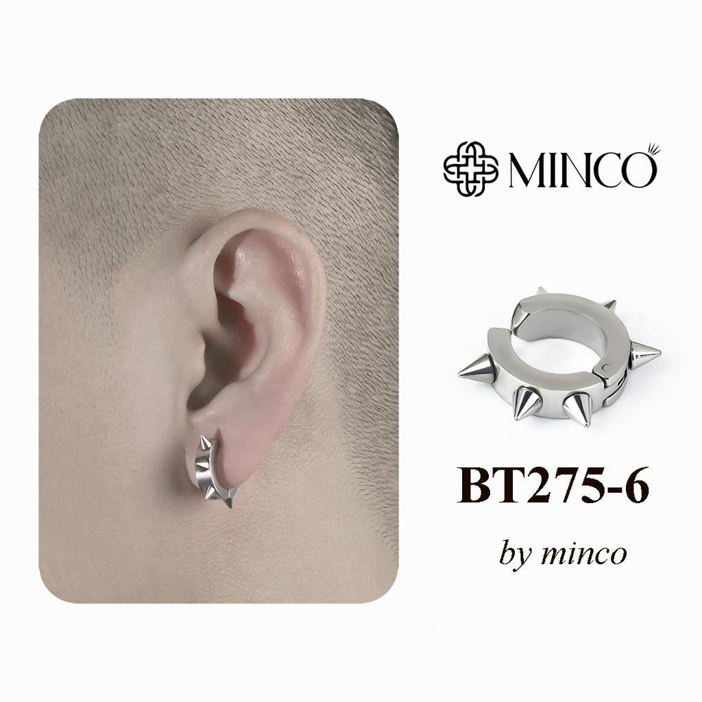 Khuyên Tai Nam Nữ Không Bấm Minco Accessories Bông Tai Unisex Cá Tính Phong Cách Ngầu BT275