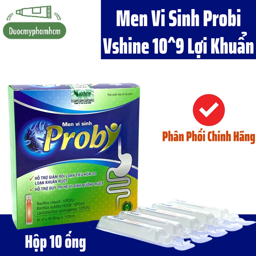 Men Vi Sinh Probi - Cải thiện các rối loạn tiêu hóa , cân bằng hệ vi sinh đường ruột