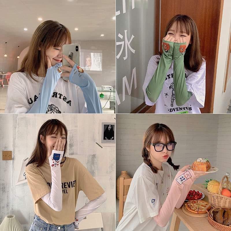 Găng tay đa năng: chống nắng, phụ kiện thời trang dễ thương phong cách hiện đại