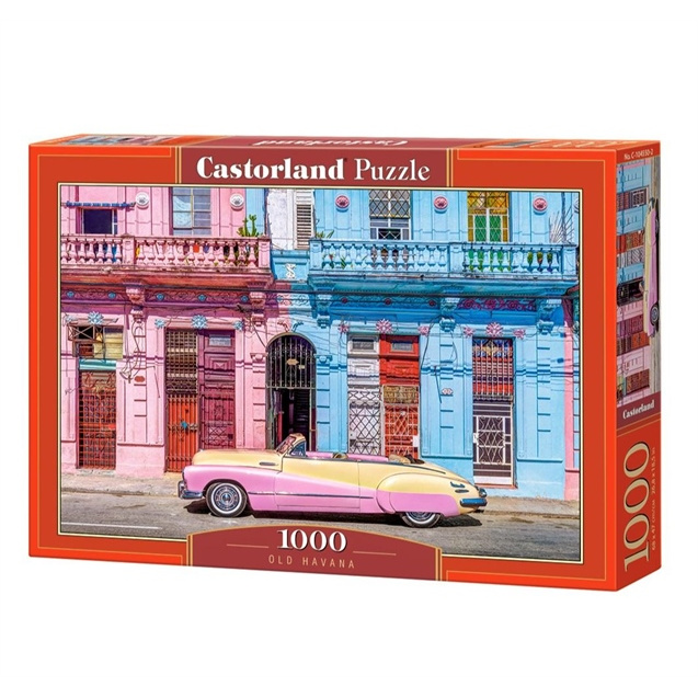 Xếp hình puzzle khu Havana cổ 1000 mảnh CASTORLAND C-104550