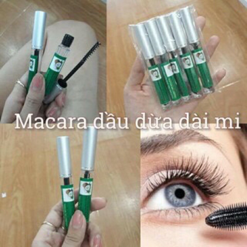 Mascara tinh chất dầu dừa dưỡng mi 15ml