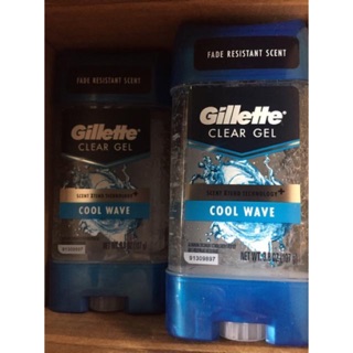 Lăn Khử Mùi Dạng Gel Gillette Endurance Cool Wave Clear Gel