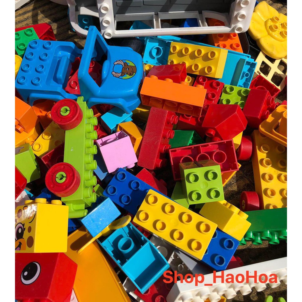 Gạch LEGO CHÍNH HÃNG loại lớn, đã vệ sinh, gạch xếp hình bán theo kg.